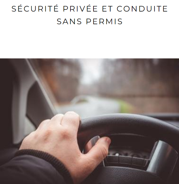 La Conduite Sans Permis: Une Infraction Incompatible Avec La Profession ...