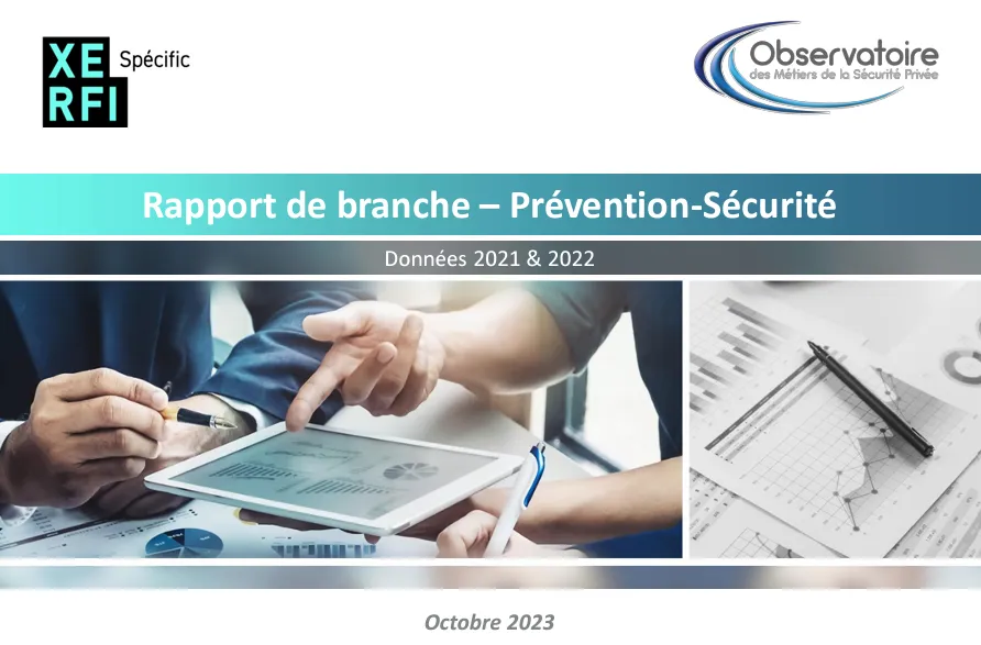 Rapport de branche –Prévention-Sécurité 2023