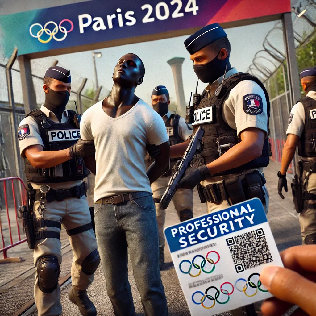 Jeux Olympiques 2024 : Un faux agent de sécurité avec QR code et carte pro d'un autre agent, renvoyé en Espagne !