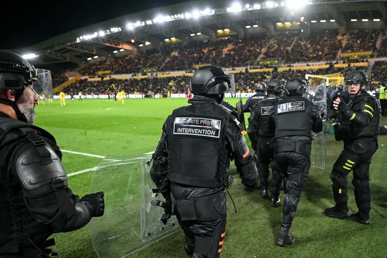 Une équipe mobile d'intervention privée lors du match FC Nantes-Le Havre : un modèle novateur et unique en France !